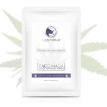 Private Label CBD infused Mask CBD Face Mask - 20mg